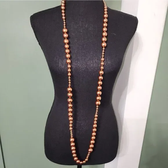 Isaac Mizrahi Live! Graduated Simulated Pearl Necklace NWOT - Picture 6 of 8